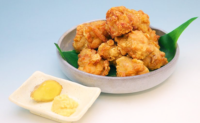 生姜風味鶏もも唐揚げ