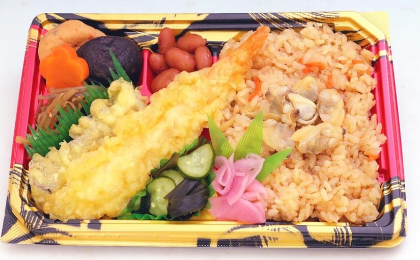 202104月オリジナルあさりと生姜の炊込みご飯弁当